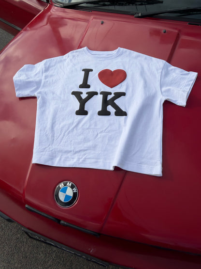 I Heart YK Tee | White