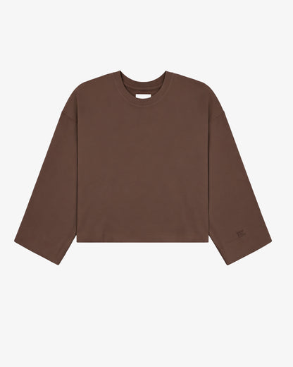 Nothing Longsleeve Tee | Hazelnut