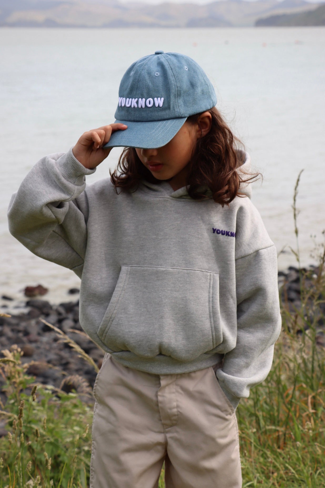 Kids Sunny Hoodie | Grey