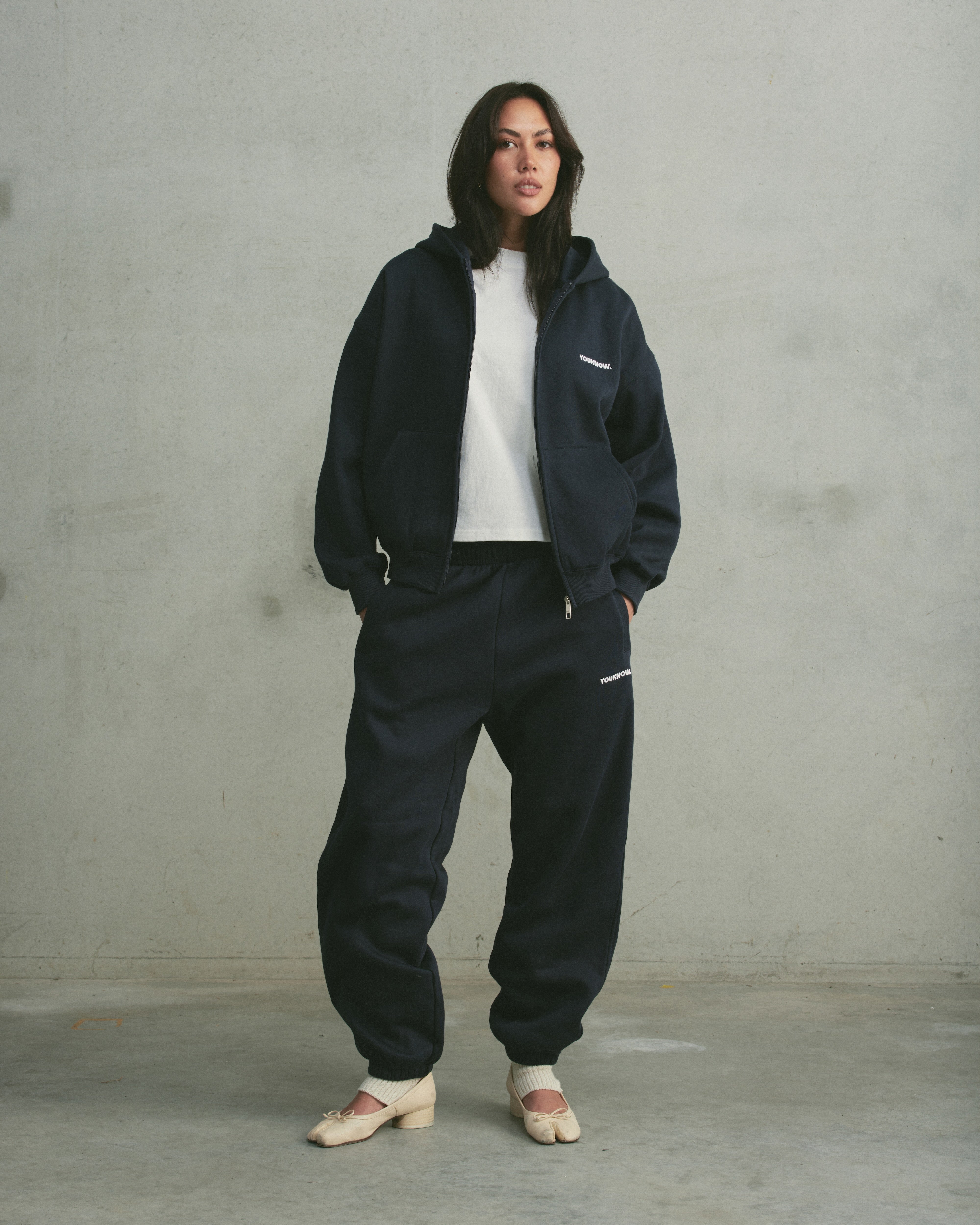 Core Cuffed Sweatpants | Navy