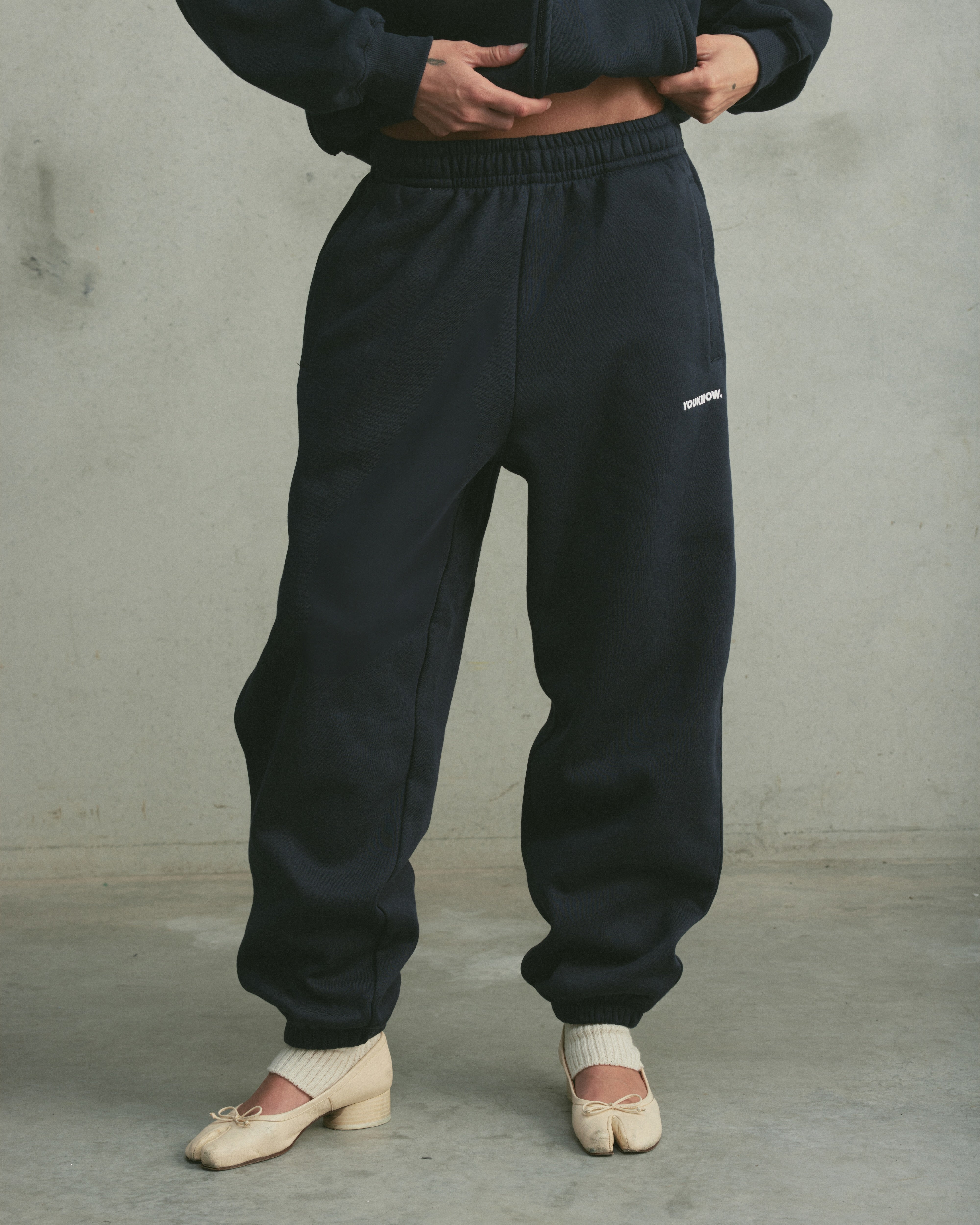 Core Cuffed Sweatpants | Navy