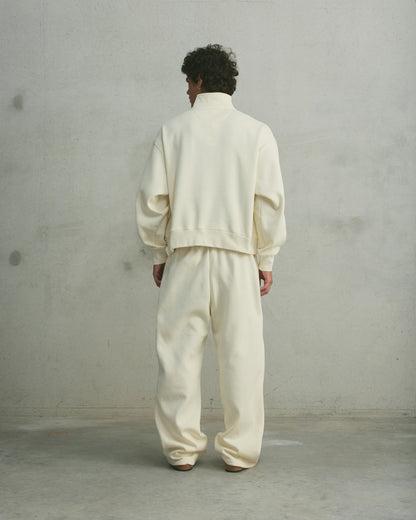 Core Wide Leg Sweatpants | Vanilla