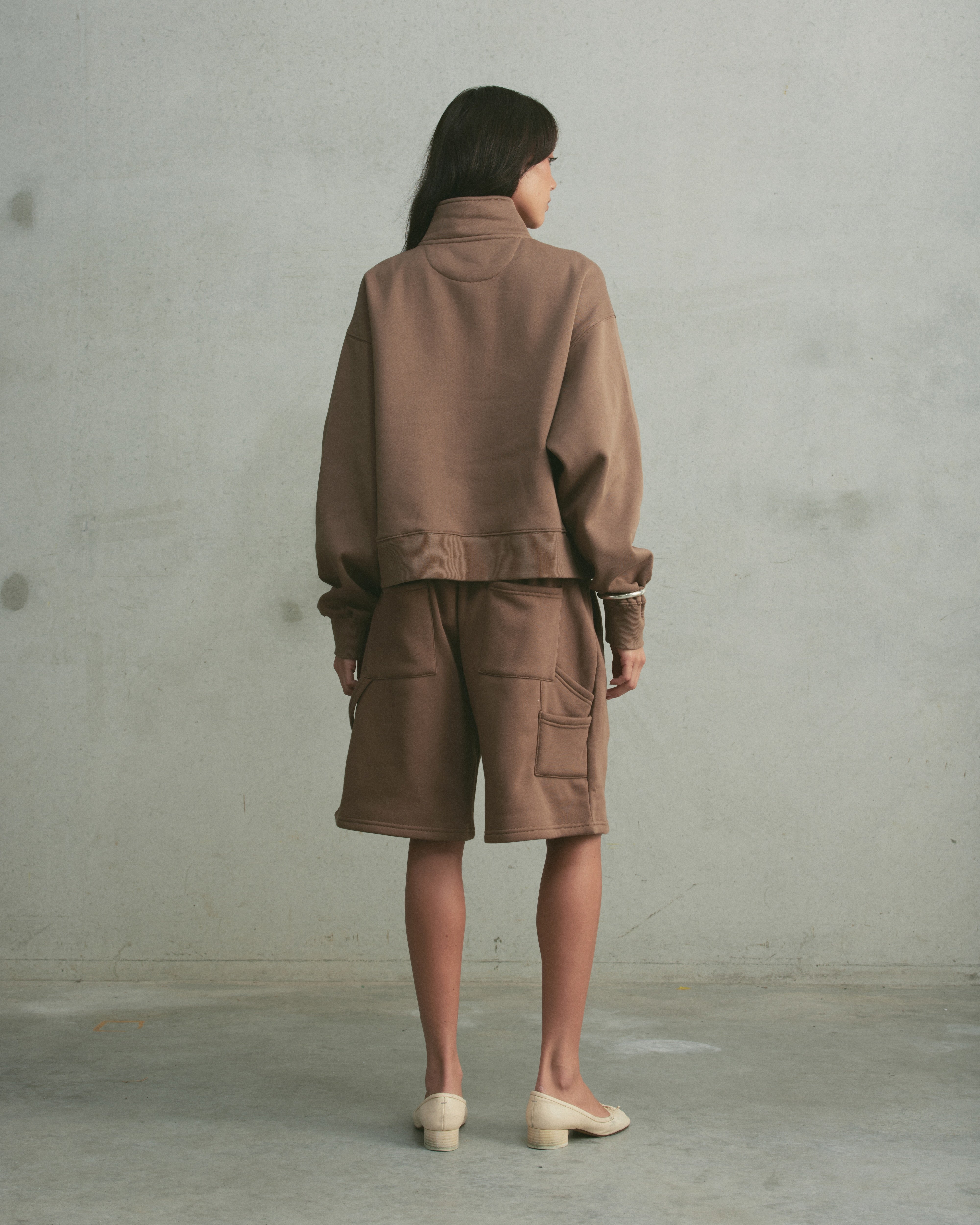 Core 1/4 Zip Pullover | Latte