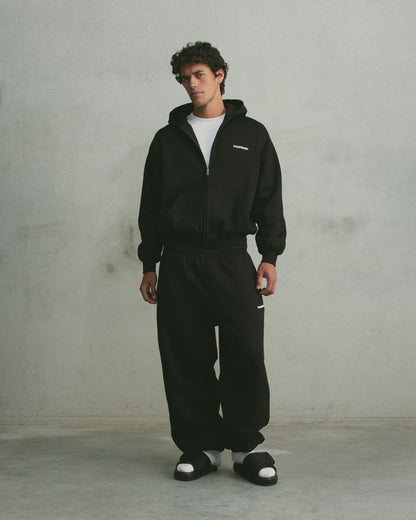 Core Cuffed Sweatpants | Black