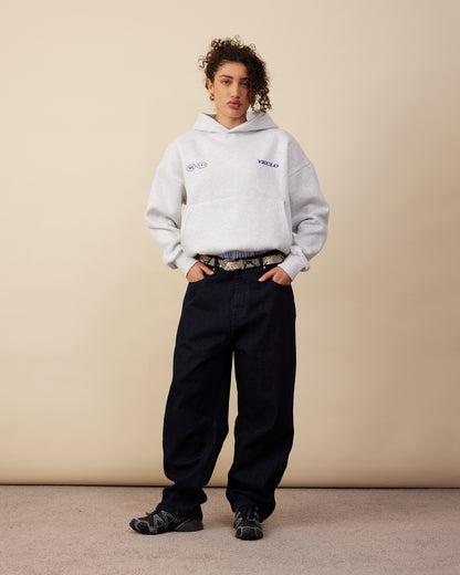 YKClo Hoodie | White Marle