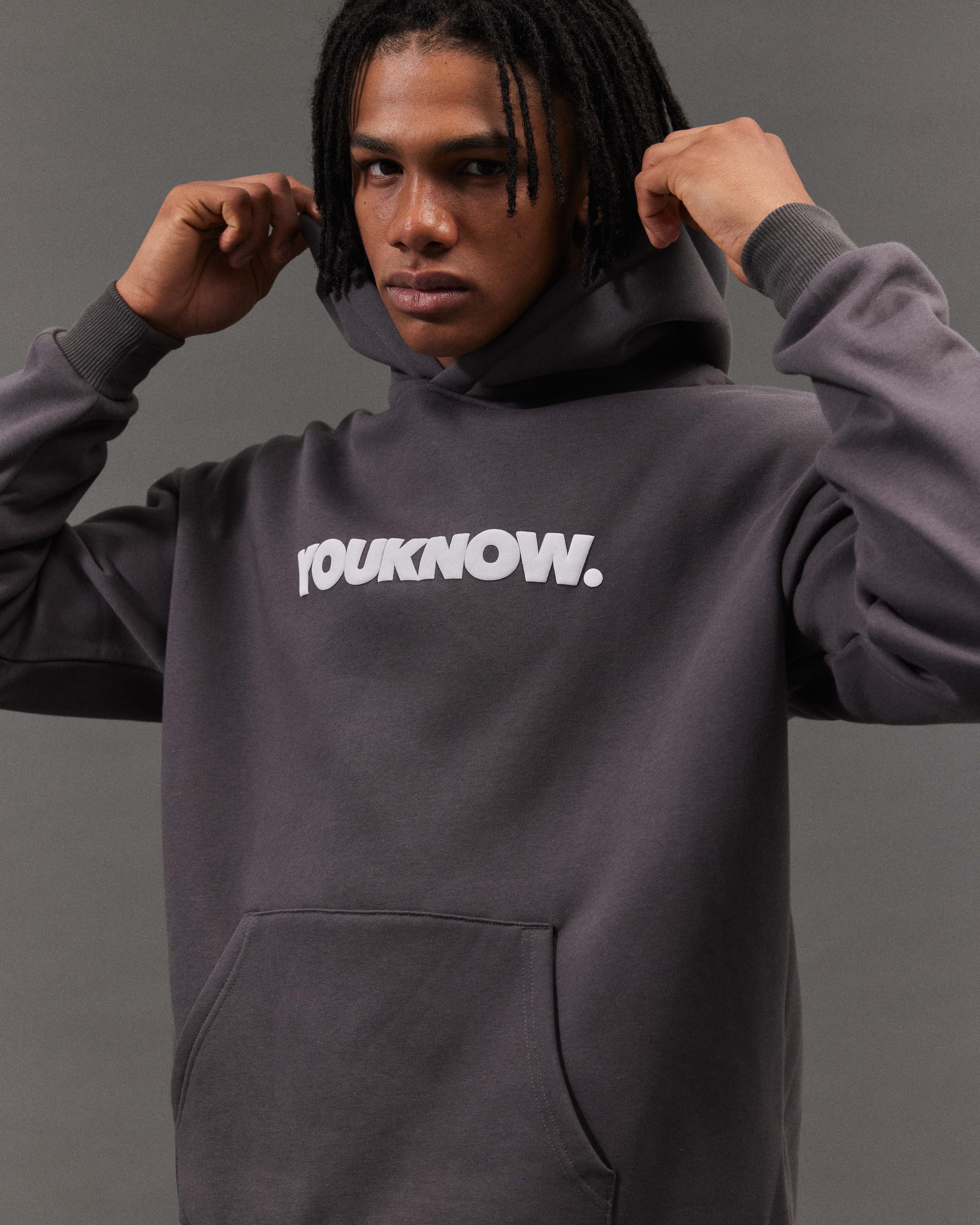 BLOCK HOODIE | Slate