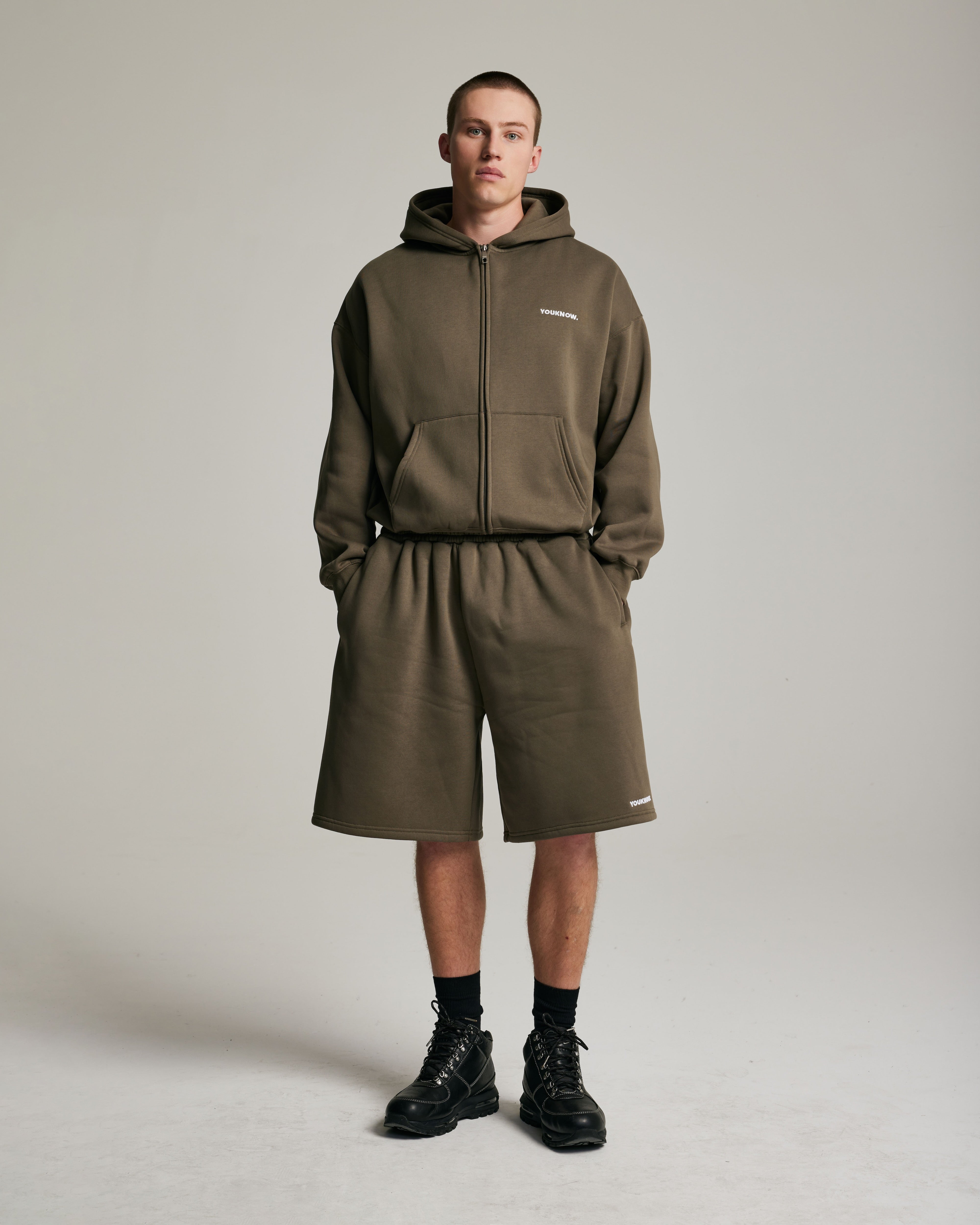 Core Oversized Shorts | Seaweed