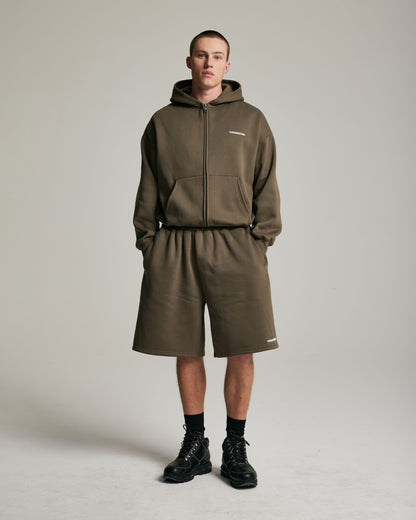 Core Oversized Shorts | Seaweed