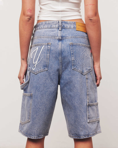 Denim Jorts | Light Wash