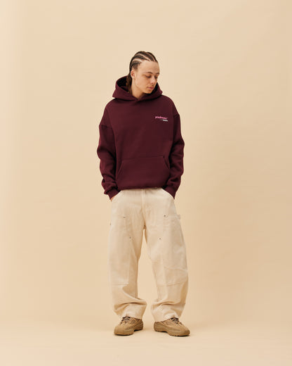 Community Hoodie | Burgundy