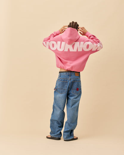 Big Back Hoodie | Pink