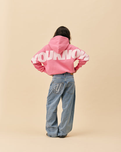 Big Back Hoodie | Pink
