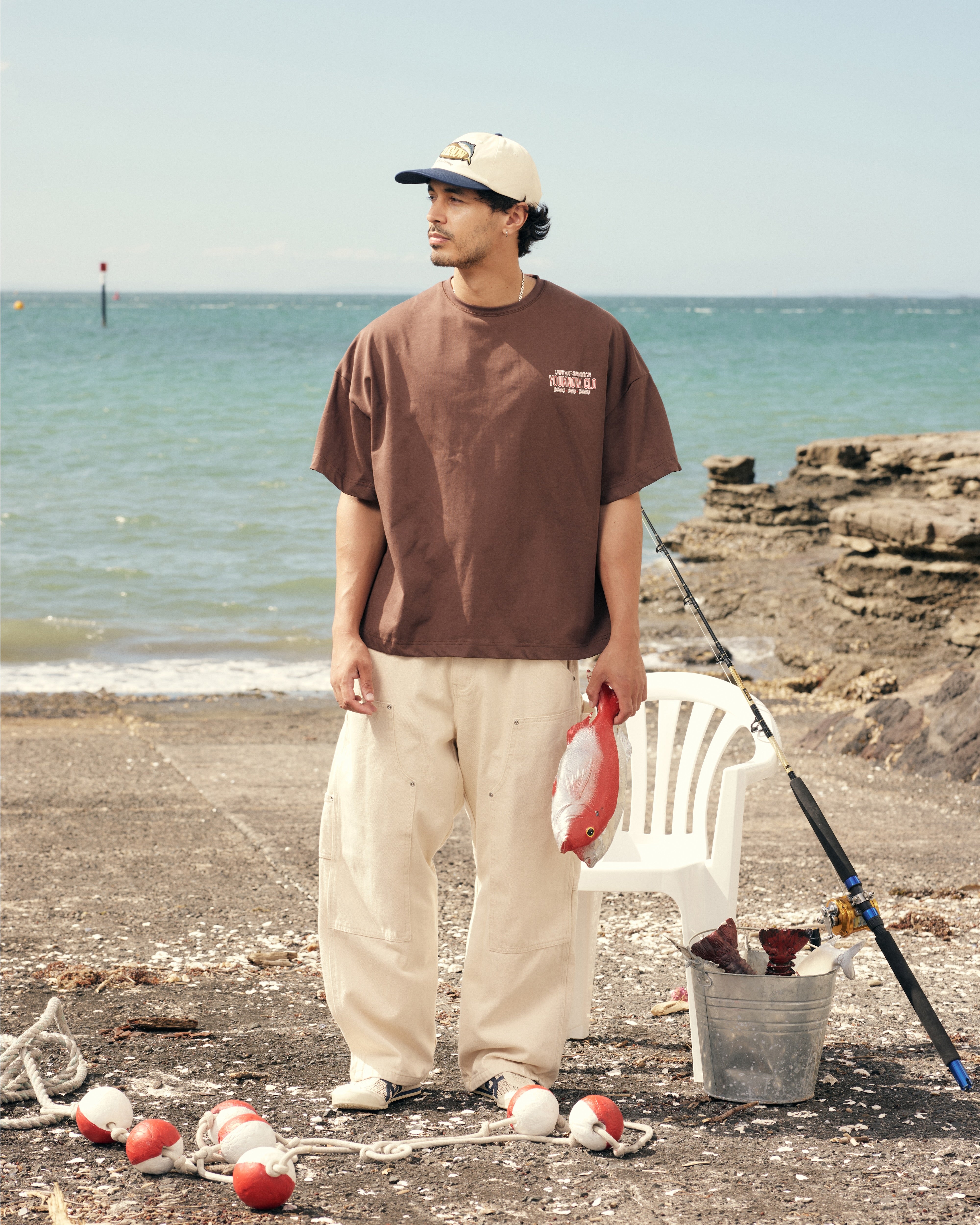 Out of Service Tee | Brown