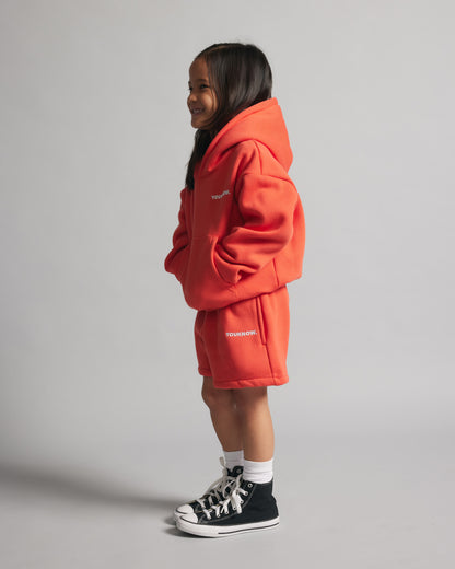 Kids Core Box Hoodie | Persimmon