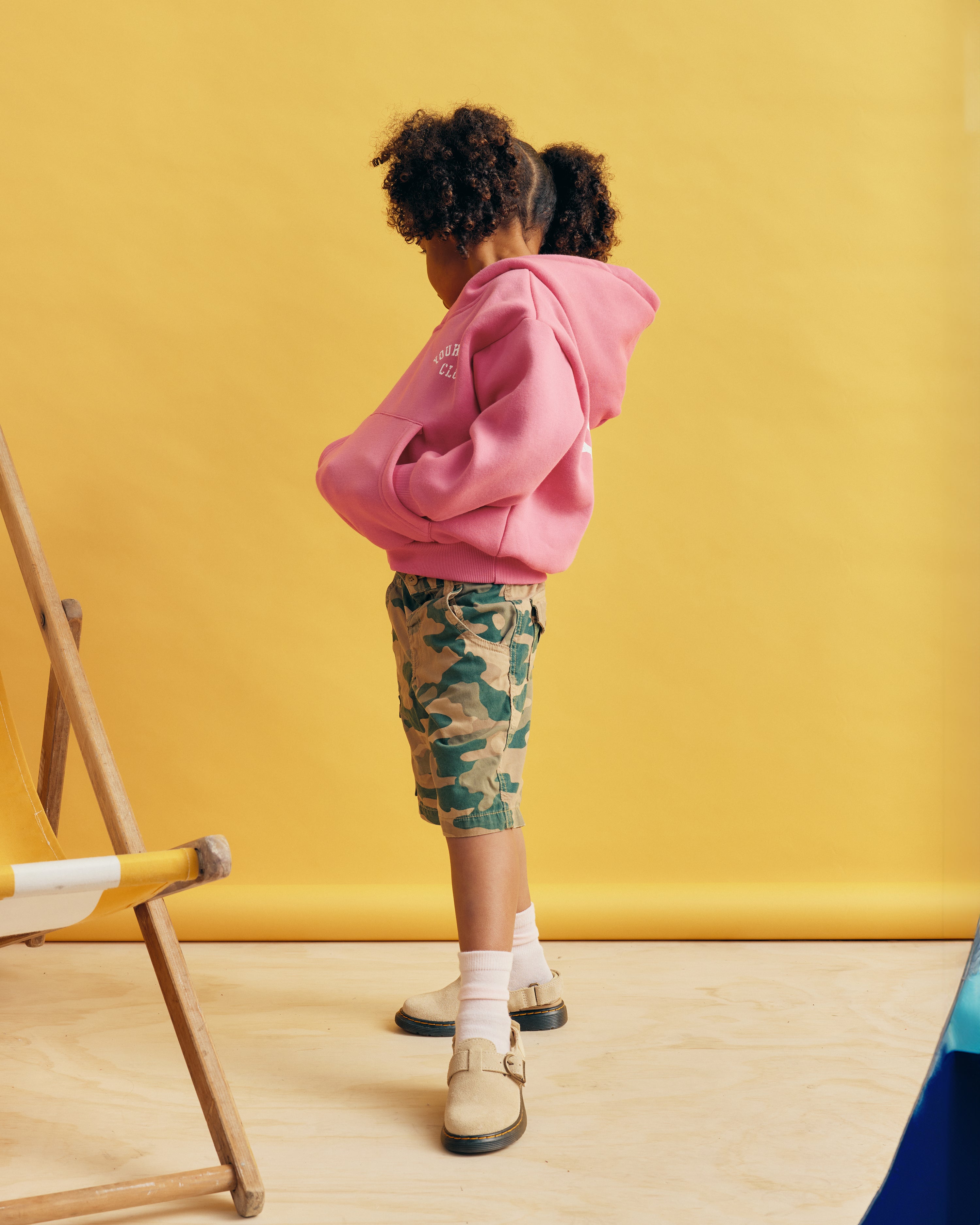 Kids Half Time Hoodie | Bubblegum