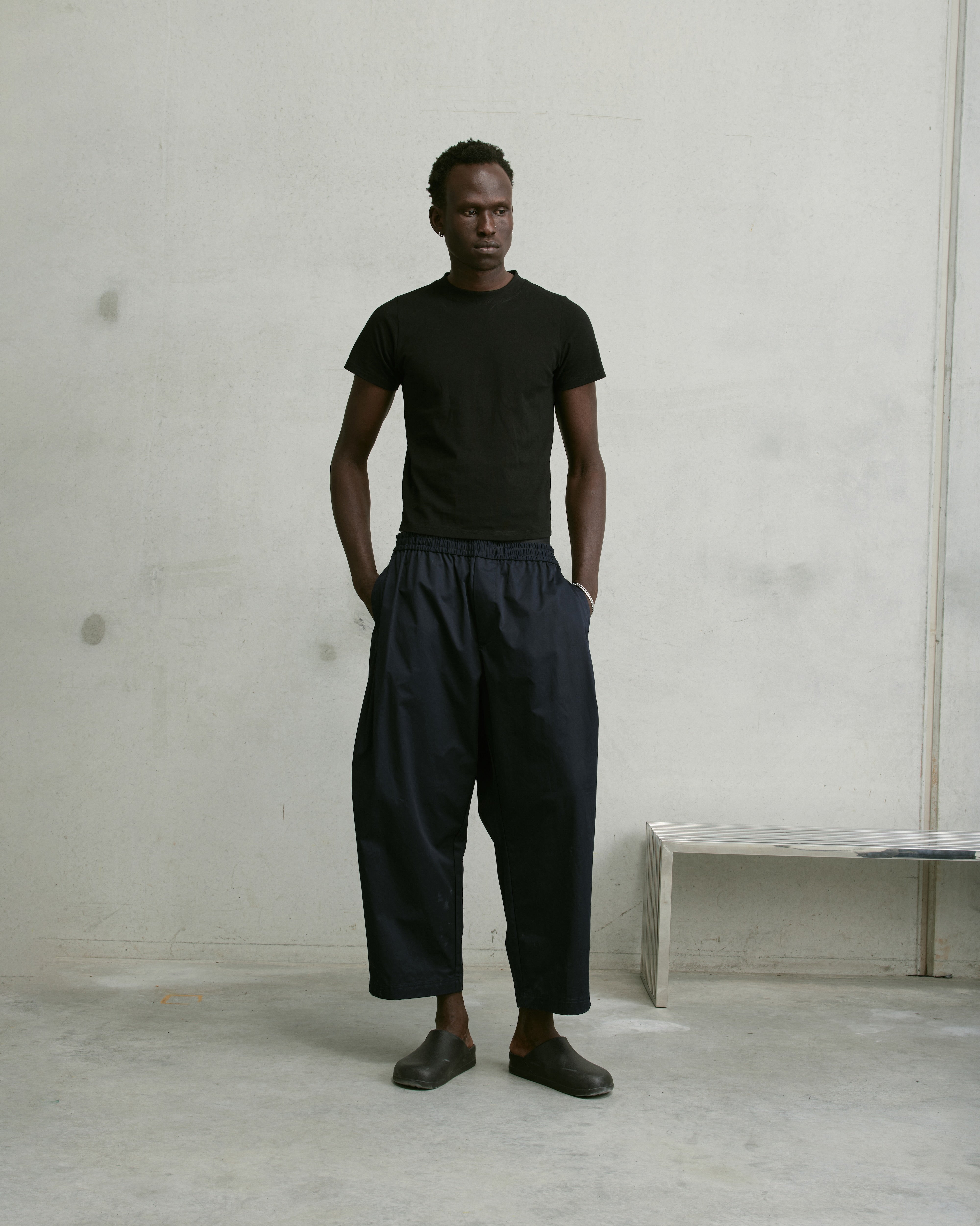 Nothing Lightweight Cotton Pants | Deep Sea