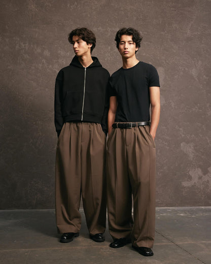 Nothing Zip Up Hoodie | Tar