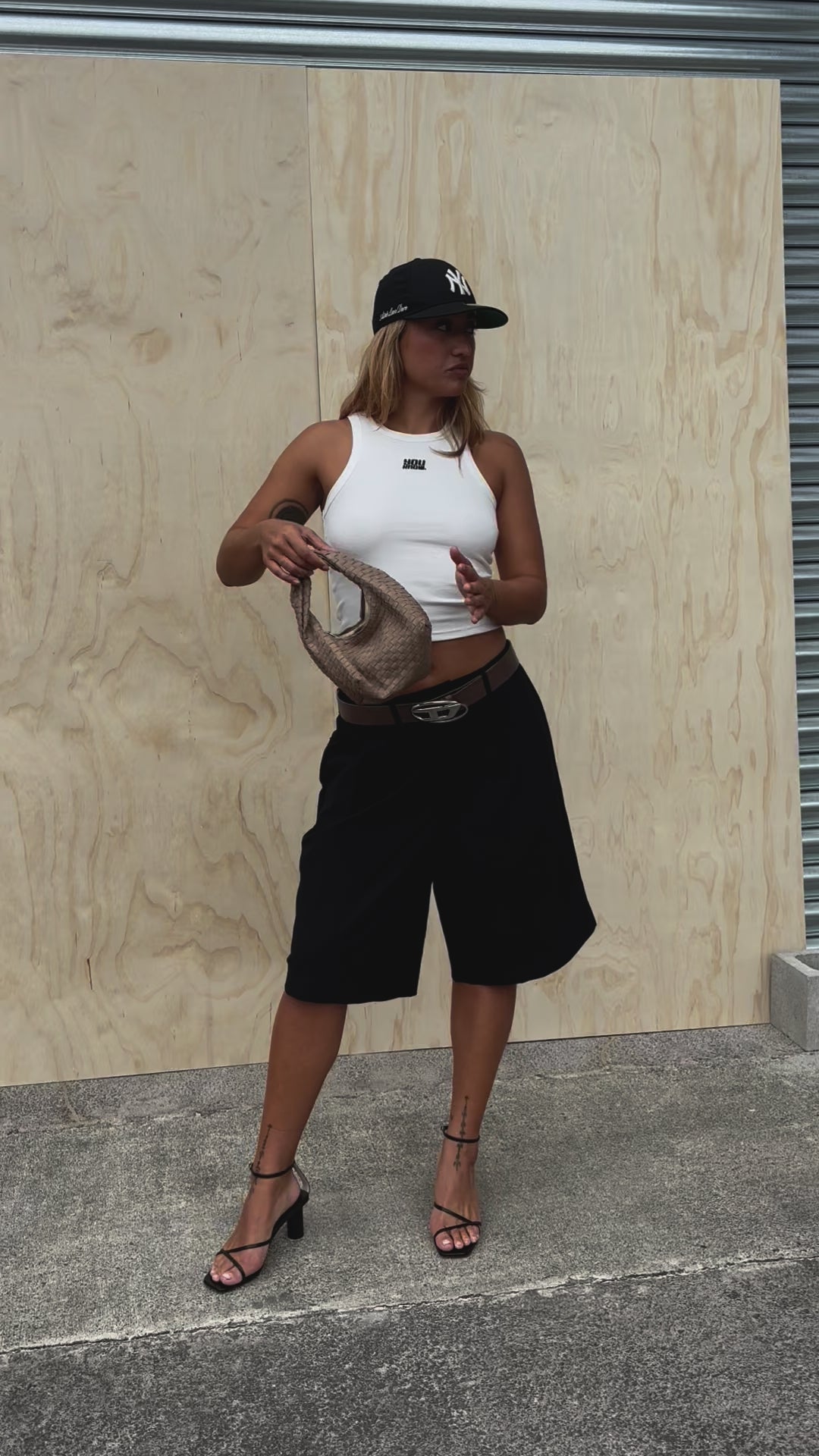 Nothing Pleated Shorts | Tar