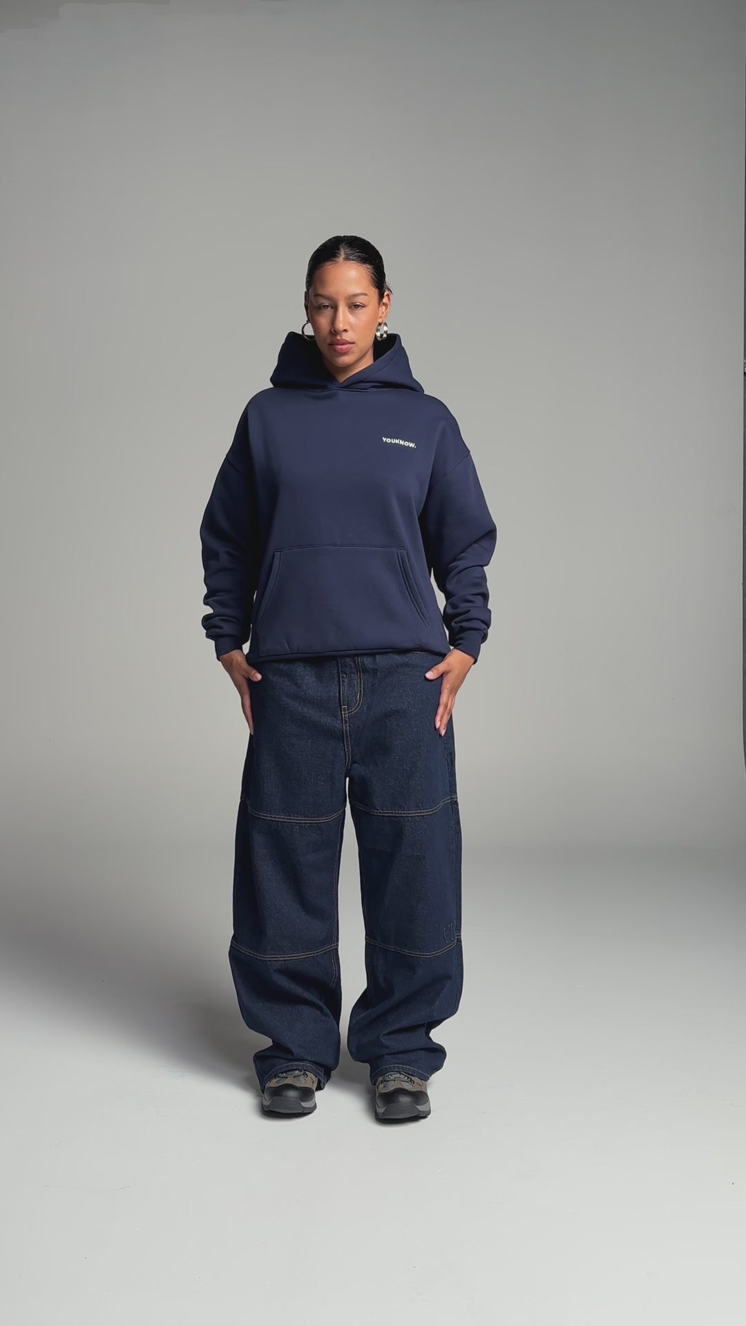 Core Standard Hoodie | Navy