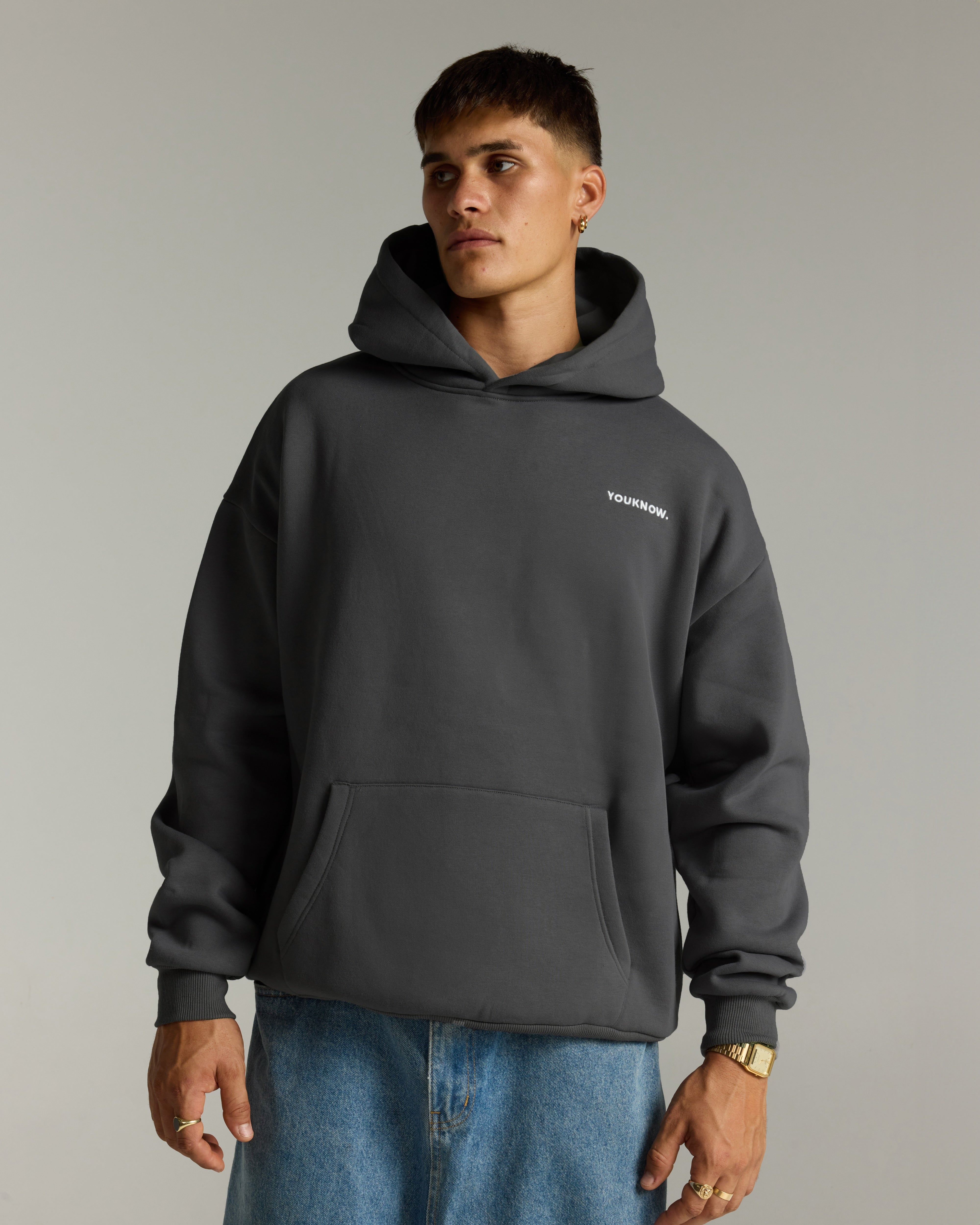 Core Standard Hoodie | Charcoal
